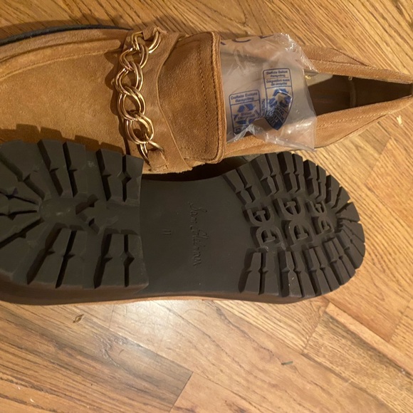 NEW Sam Edelman suede tan loafer - Picture 3 of 3